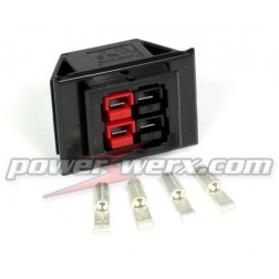HS4 - Chassis Mount for 2 Powerpole Sets (4 conductors) NO LONGER AVAILABLE