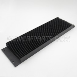 HSBLK-1905 Black Anodized Heatsink 19 x 5-3/8 x 1-5/16
