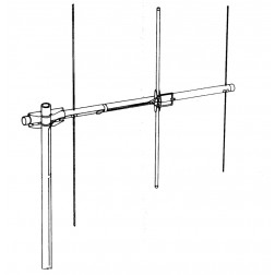 203S Telex / Hy-Gain 2 Meter / 3 Element Yagi Beam Antenna (NOS)
