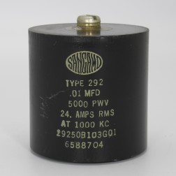 29250B103G01 Sangamo .01Uf, 5Kv, 24 Amp Mica Capacitor (NOS)