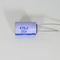 470-25R Radial Lead Capacitor 25v 470μf