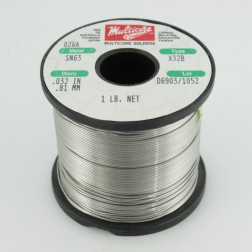 SN63PB37 Multicore Solder 1lb .032" dia. tin 63% lead 37% - SN63 X32B (NOS)