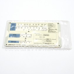 4400-SR Bird Vintage VSWR Slide Rule Forward vs. Reflected Power (Pull)