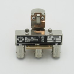56-220202 Dow-Key 12v SPDT BNC Coax Relay 150w CW Female (3 Connectors) (NOS)
