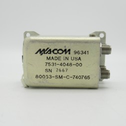 MA7531-S048 Microwave Associates Coax Relay, DPDT, 28vdc, SMA Female (4 Connections) DC-18 GHz (Pull)