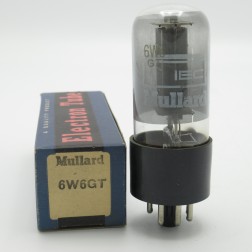 6W6GT/6DG6GT Mullard Audio Frequency Power Output Valve (NOS)