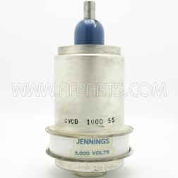 CVCD-1000-5S Jennings 10-1000pF 5KV Variable Vacuum Capacitor (Pull)