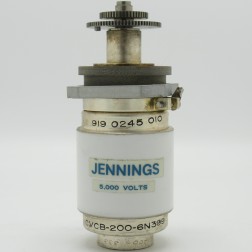 CVCB-200-6N399 Jennings 5KV 8-200pf Variable Vacuum Capacitor (Pull)