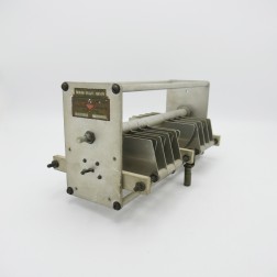 152-207 Johnson Variable Capacitor, 50CD110, Dual Section 18-50pF, 11kv, 8 plates x 2, 0.35" Spacing (Pull)
