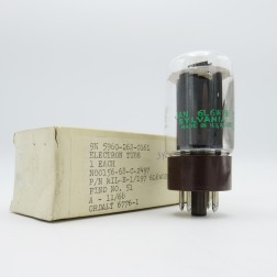 6L6WGB / 5881 Sylvania Tube, Beam Power Amplifier (NOS)