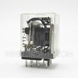 ITT2-BR ITT 12VDC 5A 120VAC General Purpose Relay (NOS)