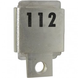 J101-112 Unelco Metal Cased Mica Capacitor Case A 112pf 350v (NOS)