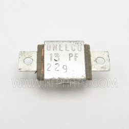 J101-13B Unelco Metal Cased Mica Capacitor Case B 13pf 250v (NOS)