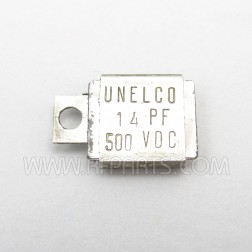 J101-14A Metal Cased Mica Capacitor Case A 14pf 500V