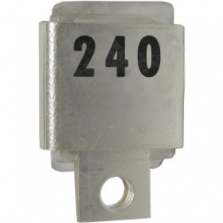 J101-240 Semco / Unelco Metal Cased Mica Capacitor Case A 240pf 350v (NOS)