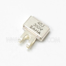 J101-40 Saha Metal Cased Mica Capacitor Case F 40pf 350v (NOS)