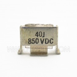 J101-40C FW Metal Cased Mica Capacitor Case C 40pf 850v (NOS)