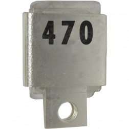 J101-470 FW Metal Cased Mica Capacitor Case A 470pf 350v (NOS)