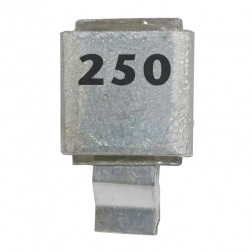 J602-250 FW Metal Cased Mica Capacitor 250pf 100v (NOS)
