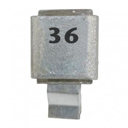 J602-36 FW Metal Cased Mica Capacitor 36pf 250v (NOS)