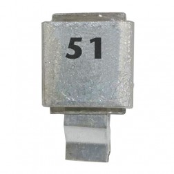 J602-51 FW Metal Cased Mica Capacitor 51pf 250v (NOS)