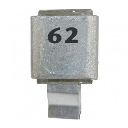 J602-62 FW Metal Cased Mica Capacitor 62pf 250v (NOS)
