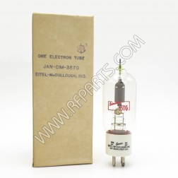 JAN-CIM-35TG Eimac Vintage High-Mu Triode 50 Watts 100 MHz (NOS)