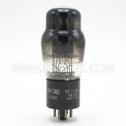 JAN-CNU-6L6GA National Union Black Plate Beam Power Amplifier Tube (NOS)