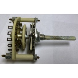 JV9002 Centralab Heavy Duty Rotary Band Switch 3 Pole 1 Section 2-5 Position (NOS)