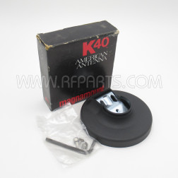 K40 Black Magnamount Antenna Base (NOS)