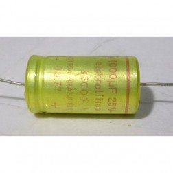 KEA601 Industria Brasileira Axial Lead Capacitor 1000uf @25v