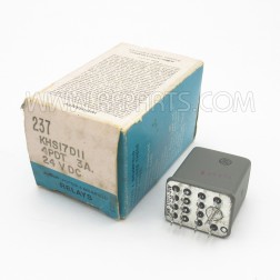 KHS17D11 Potter & Brumfield 4PDT 24VDC 14 Pin Relay (NOS/NIB)