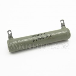 KS83512A Ward Leonard Wirewound Resistor (B20000W-L) 20K Ohms 50 Watts (Pull)