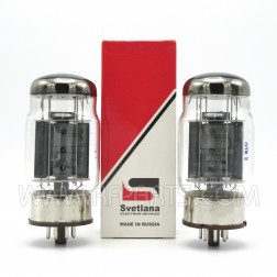 KT88 Svetlana Audio Tubes Matched Pair (2) (6550) (NIB)