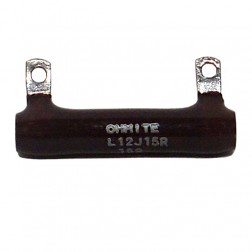L12J15R Wirewound Resistor, 15ohm 12w, Ohmite