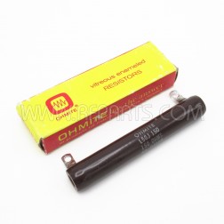 L50J150 Ohmite No.0400G 150 Ohms 50 Watt Resistor (NOS)