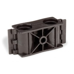 L5CLICKB Andrew/CommScope Double Click-on Hanger for 7/8" Coaxial Cable 10/Pkg (Clamp Only)