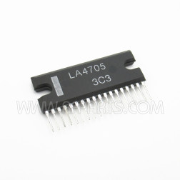 LA4705 Sanyo 15W 2-Channel BTL AF Power Amplifier for Car Stereos (NOS)