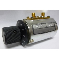LA-50SMA Attenuator, Rotary, 0-10 dB, 1 Watt, DC-1 GHz, SMA Female, Texscan