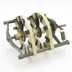 Large Vintage Ceramic Band Switch 2 Pole 9 Position (Pull)