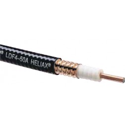 LDF4-50A CommScope® / Andrew HELIAX® 1/2" Low Density Foam Coaxial Cable - 50 FOOT PRE-CUT LENGTH