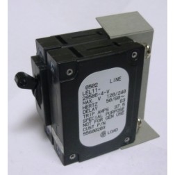 LEL11-29586-4-V Airpax Dual AC 30amp Circuit Breaker (NOS)