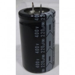 LGK2G221MHSA Snap Lock Capacitor, 220uf 400v, Nichicon