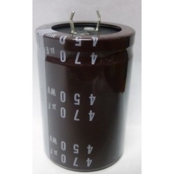 LGQ2W471MHSC Nichicon Snap-in Terminal Type Wide Temperature Range Capacitor 470uf 450vdc 105°C