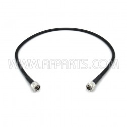 3' LMR®400 Cable Assembly with Type-N Male Connectors