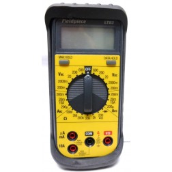LT83 Fieldpiece Digital Multimeter W/Rubber Holster, Test Leads, & Velcro Strap