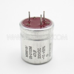 M39018/09-0153M Sprague Computer Grade Capacitor 47uF 200VDC -10% +50%