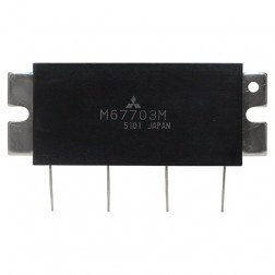 M67703M Mitsubishi Power Module 10W 430-450 MHz (NOS)