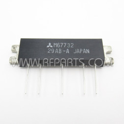 M67732 Mitsubishi Power Module 1W 1240-1300 MHz (NOS)