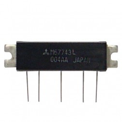 M67743L Mitsubishi Power Module 7W 68-81 MHz (NOS)